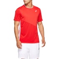 Asics Tennis-Tshirt Club rot Herren